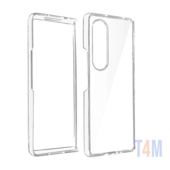 Capa de Silicone com Cantos Duras para Samsung Z Fold 3 Transparente